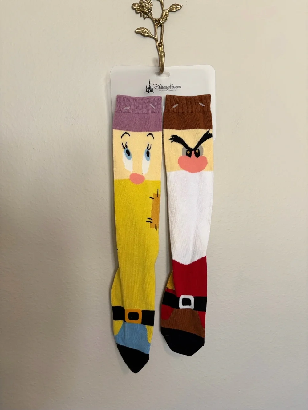 NWT Disney Grumpy and Dopey Socks
